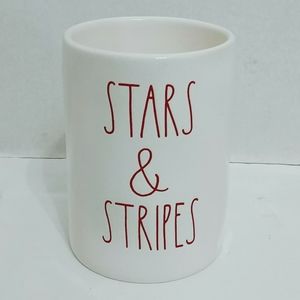 Rae Dunn Stars & Stripes blackberry tart Candle